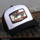 EL VIEJON Frison Black AVC Cap, Brown