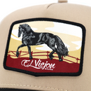 EL VIEJON Frison Black AVC Cap, Black