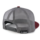 EL VIEJON Gallo Maroon/Charcoal Flat Visor Hat