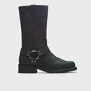 HARLEY DAVISON Men's Bowden 11.5 Inch Harness Style Motorcycle Boots, Black