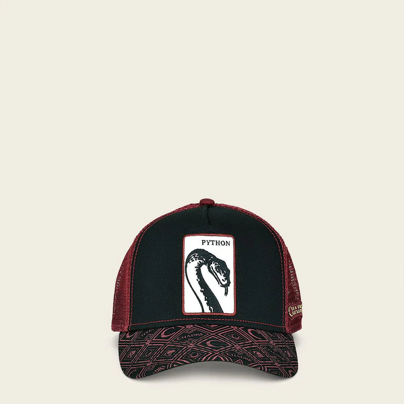 CUADRA Men's Snapback Cap With Phyton Patch CC106