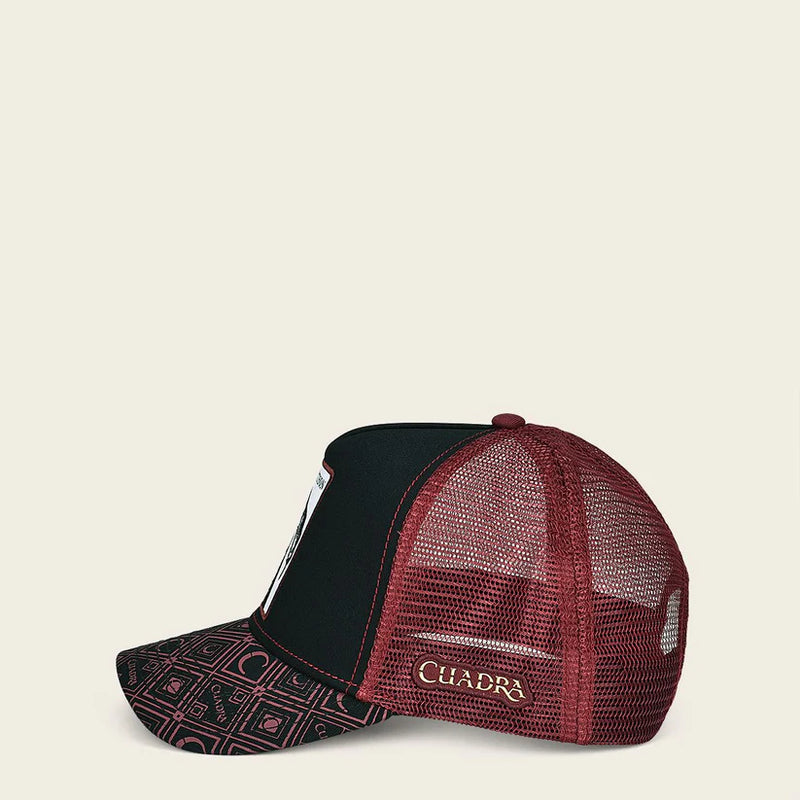 CUADRA Men's Snapback Cap With Phyton Patch CC106
