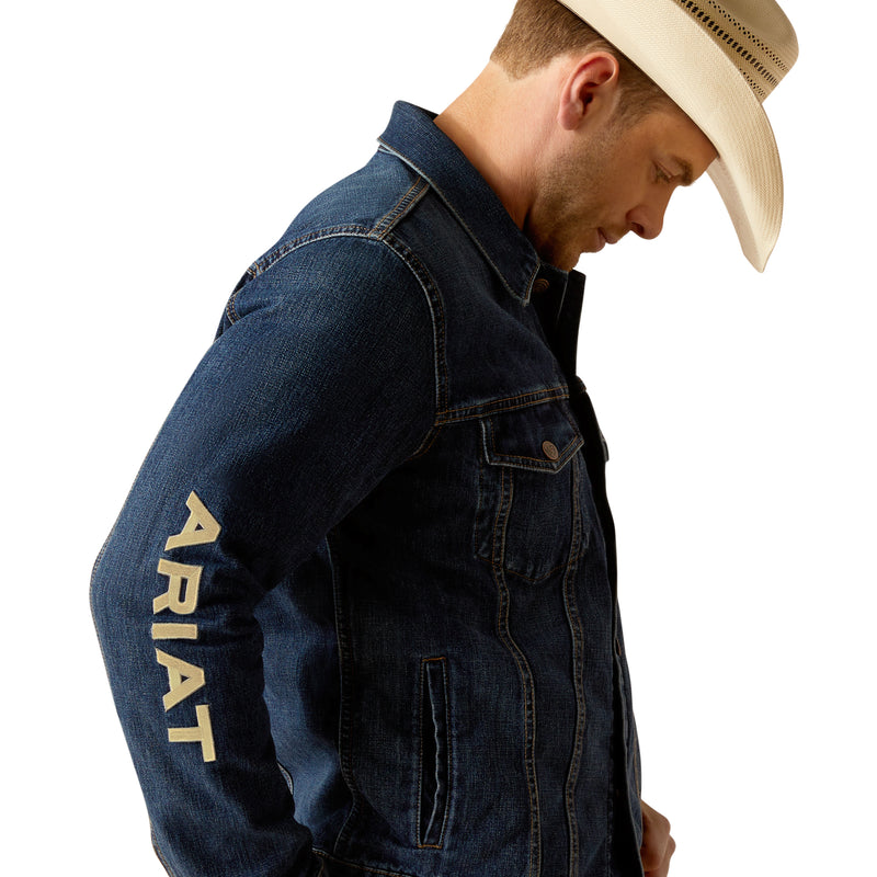 ARIAT MEN'S Denim Team Trucker Jacket 10048255