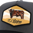 EL VIEJON Semental AVC Cap, Charcoal, Maroon