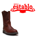 ESTABLO Men's Round Soft Toe Work Boot 24962