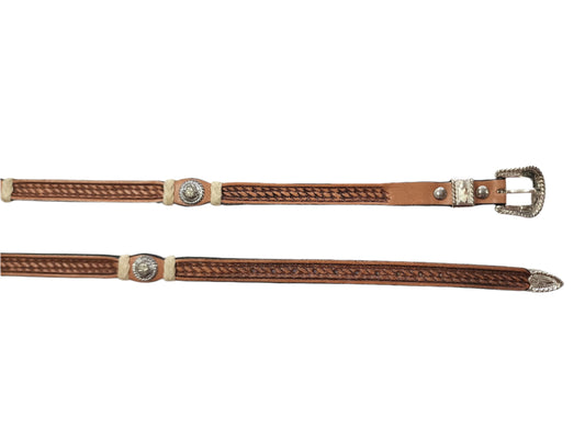 ARIAT Stamp Rwhide Hatband 0278648