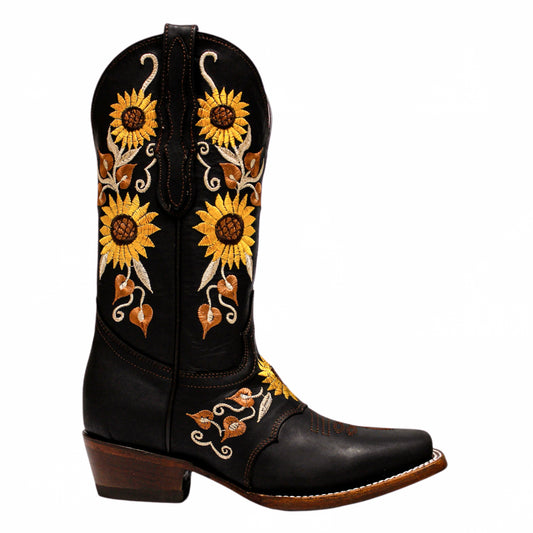 Bota vaquera de rodeo para mujer EL GENERAL 51144