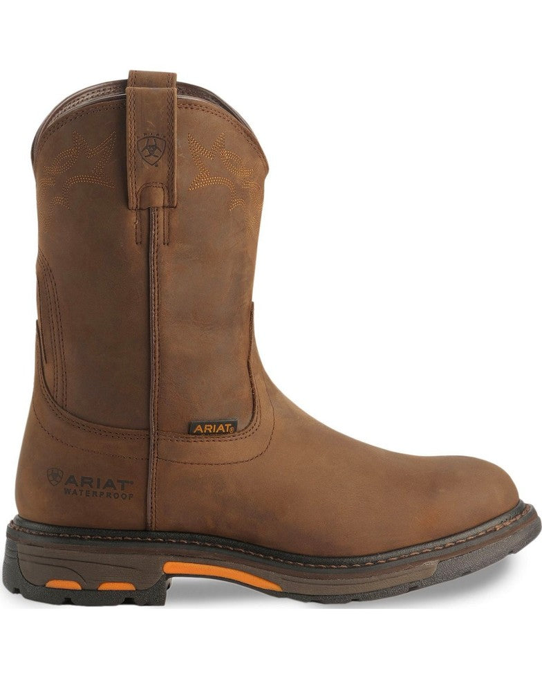 ARIAT Men's Workhog 10 Inch Waterproof 10001198