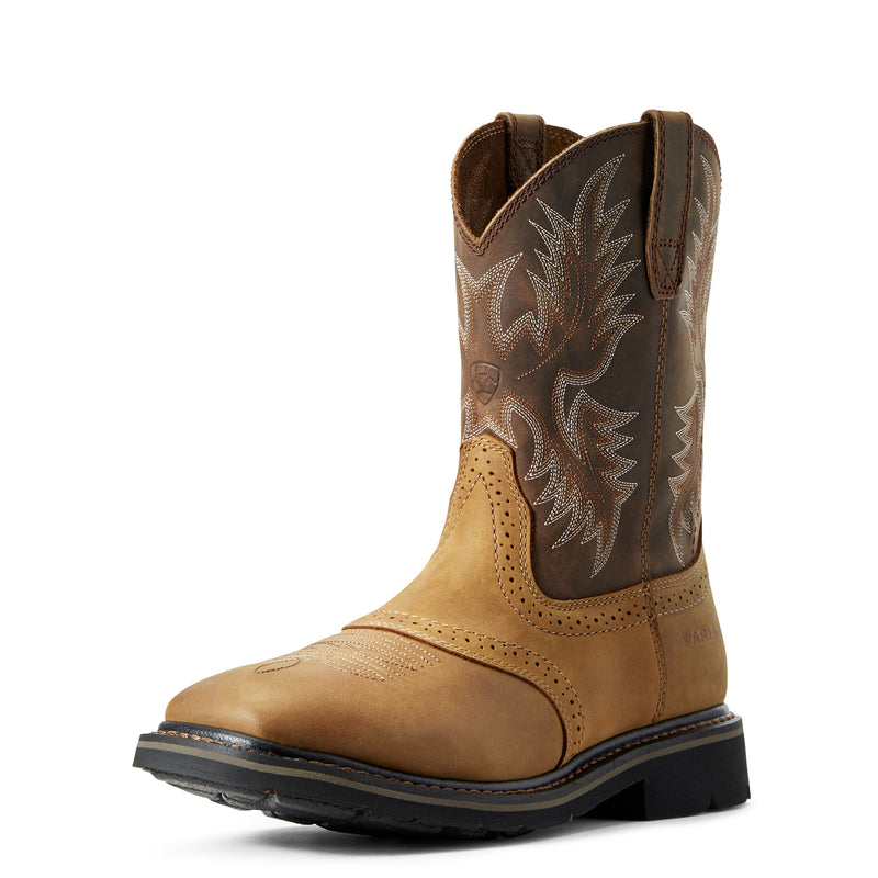 ARIAT Men's Sierra Wide Square Toe Work Boot 10010148