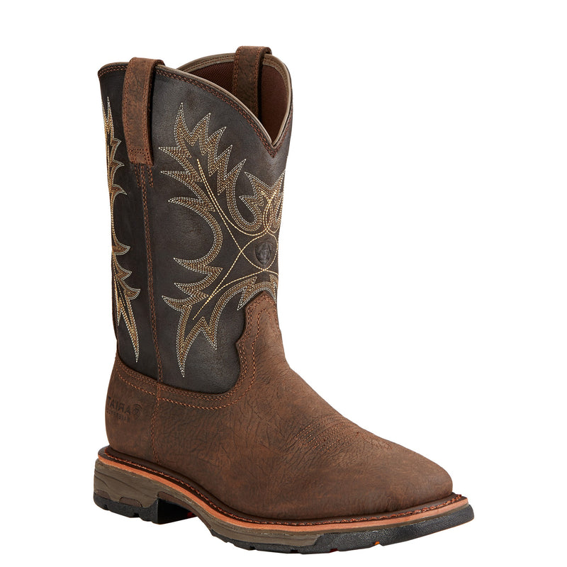 ARIAT Men's Workhog Waterproof 11 Inch Work Boot 10017436