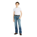 ARIAT Boy's B4 Relaxed Boundary Boot Cut Jean 10018345