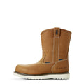 ARIAT Men's Rebar Wedge Pull-On Waterproof Composite Toe 10 Inch Shaft Height 10023063