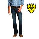 ARIAT M7 Rocker Concord - Vaqueros rectos apilables y elásticos para hombre 10026681 