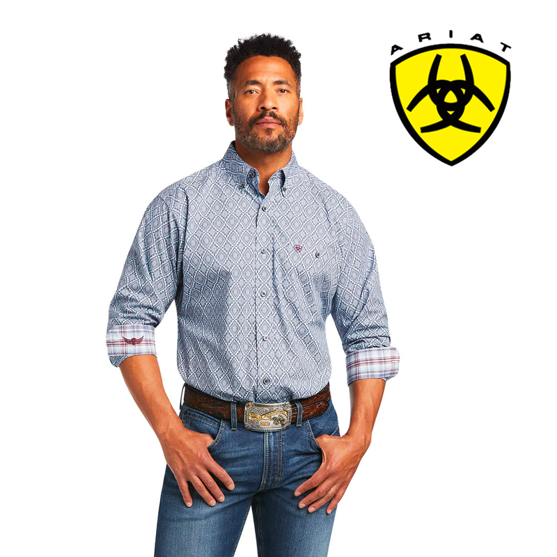 ARIAT Men's  Relentless Indomitable Stretch Classic Fit Shirt 10029215