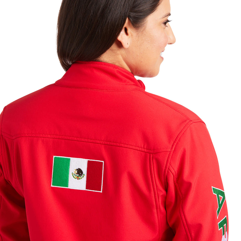 ARIAT Women's Classic Team Softshell Mexico Jacket 10033526