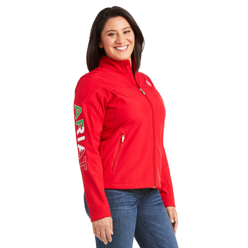 ARIAT Women's Classic Team Softshell Mexico Jacket 10033526