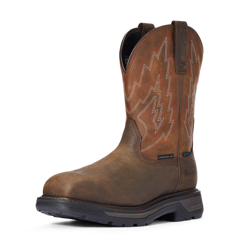 ARIAT Men's Big Rig Waterproof Composite Toe Work Boot 10033993