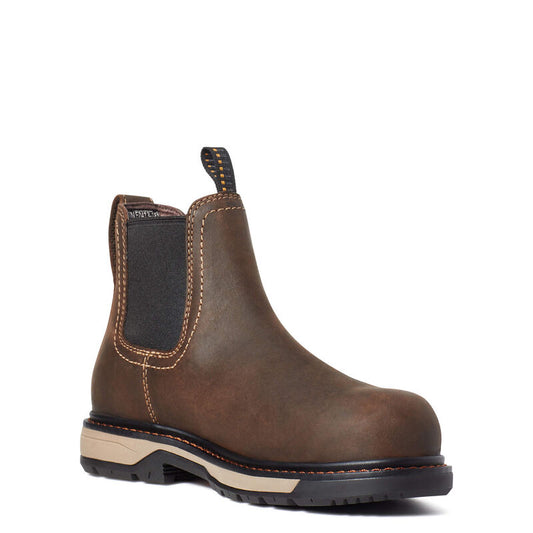 ARIAT Women's Riveter Chelsea CSA Waterproof  Puncture Resistant Composite Toe Work Boot 10035772