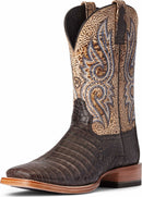 Bota vaquera Relentless Denton Caiman Belly para hombre de ARIAT, 10035922 