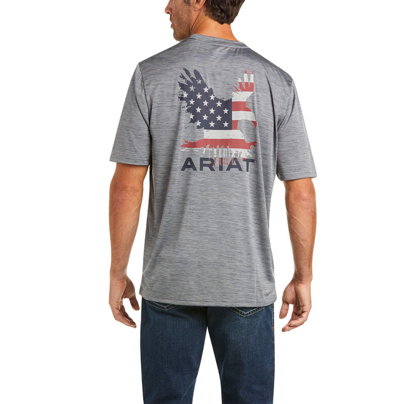 ARIAT Men's Charger Eeagle SS T-Shirt 10036148