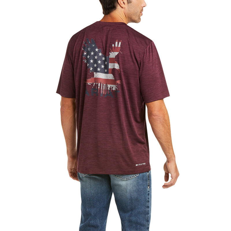 ARIAT Men's Chargereagle SS T-Shirt 10036149