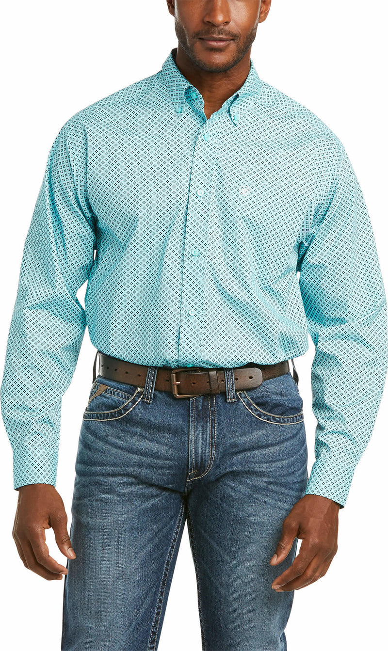 ARIAT Men's Fenn STR Classic LS Shirt 10036378