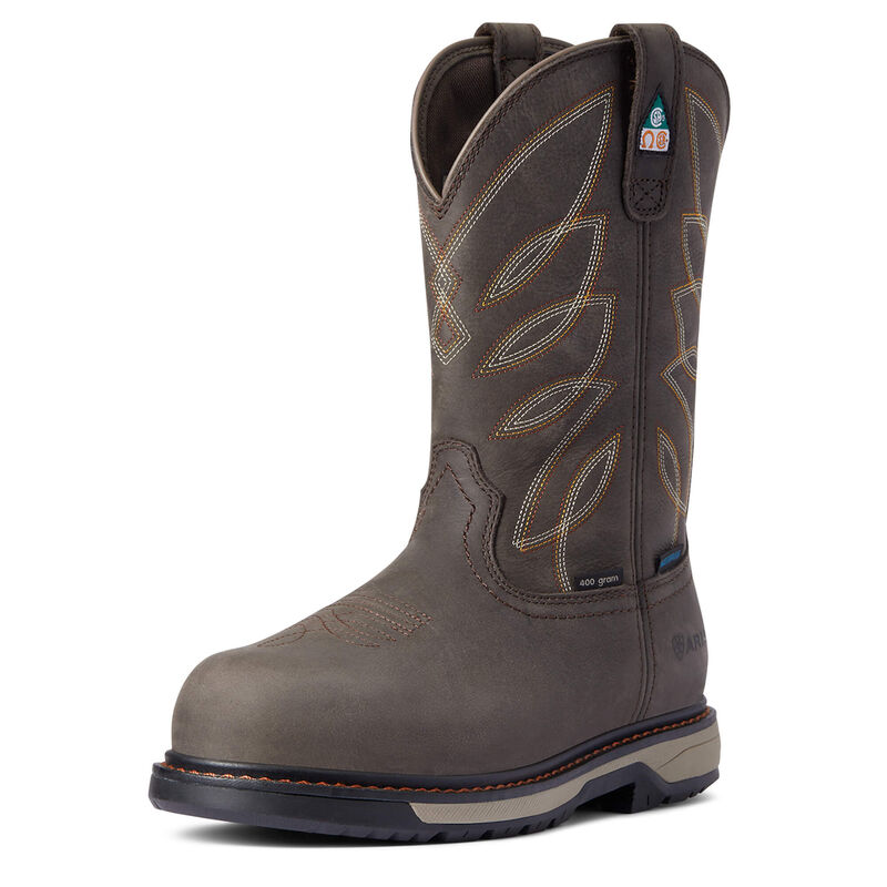 ARIAT Women's Riveter CSA Glacier Grip Waterproof 400g Composite Toe Work Boot 10036708