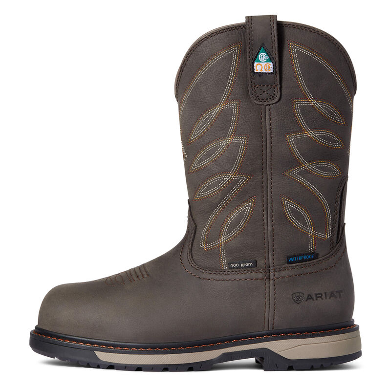 ARIAT Women's Riveter CSA Glacier Grip Waterproof 400g Composite Toe Work Boot 10036708