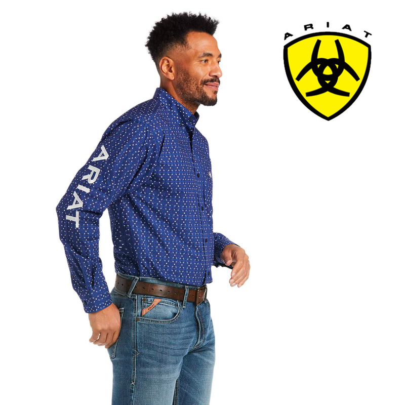 ARIAT Men's Tea Wolf LS 10038089