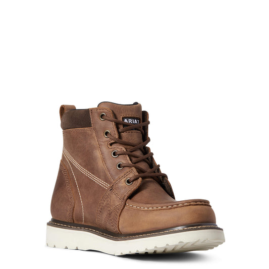 ARIAT Women's Rebar Wedge Moc Toe Work Shoes 10038336