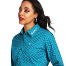ARIAT Women's Team Kirby Shirt Ariel Geo Print 10039455