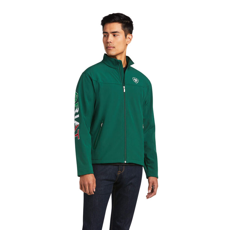 ARIAT Men's New Team Softshell Mexico Jacket 10039459