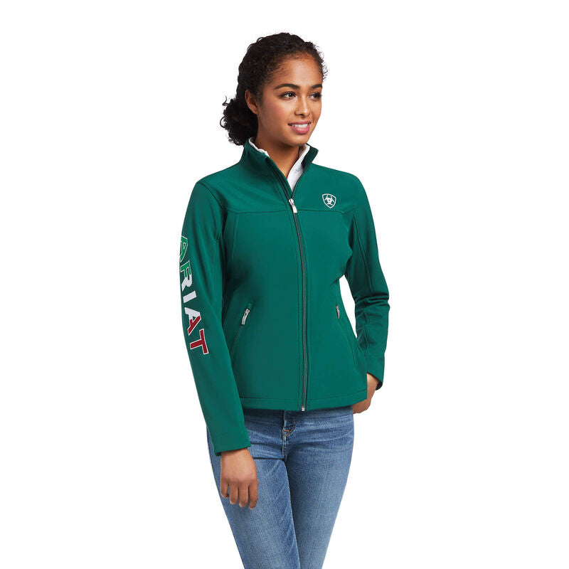 ARIAT Women's Classic Team Softshell Mexico Jacket 10039460