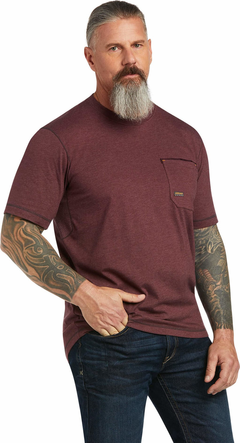 ARIAT Men's Rebar Workman Logo T-Shirt 10039487