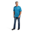 Camiseta de manga corta ARIAT Charger Shield para hombre 10039555