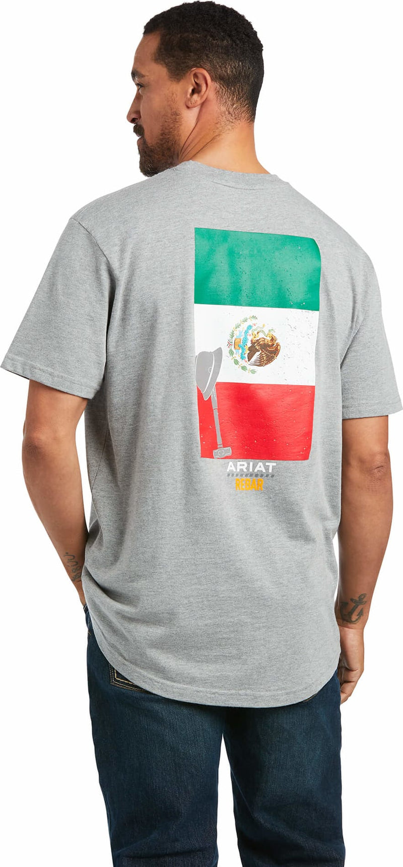 ARIAT Men's Rebar Strong Mex Pride SS T-Shirt 10039621