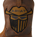 Bota de trabajo ARIAT Rebar Flex West Venttek con punta cuadrada para hombre 10040436 