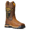 Bota de trabajo ARIAT Rebar Flex West Venttek con punta cuadrada para hombre 10040436 