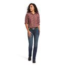 ARIAT Women's Real Billie Jean Snap LS Shirt 10040603