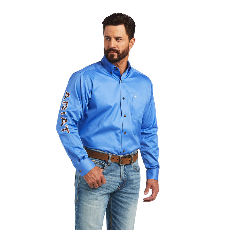 ARIAT Men's Team Logo Twill Classic Fit Shirt 10040699