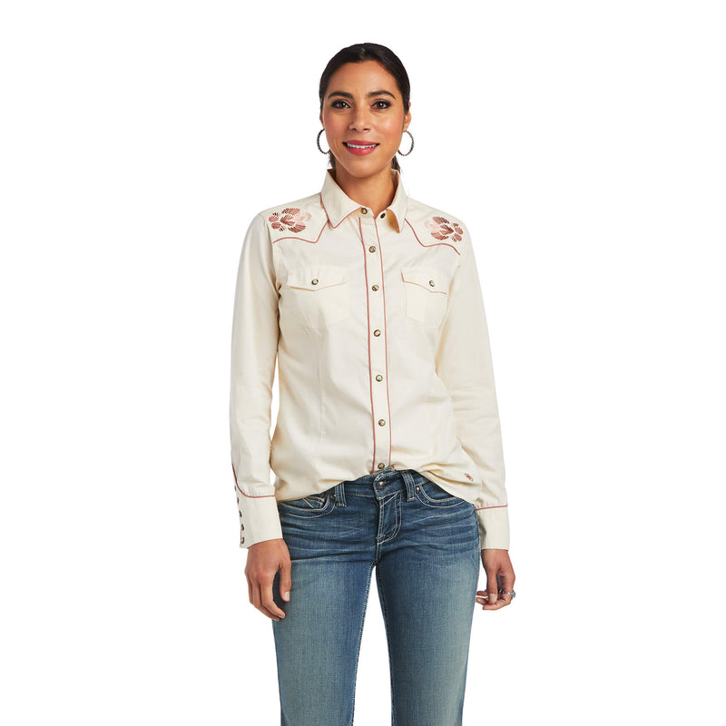 ARIAT Women's Real Georgia Snap L/S Shirt 10040708