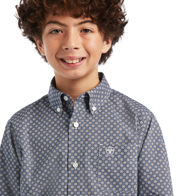 ARIAT Boy's Bo Classic LS Shirt 10040732