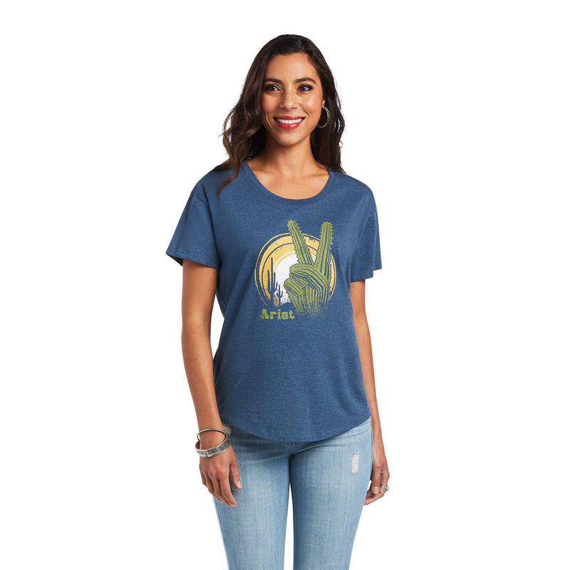 ARIAT Women's Cactus Peace T-Shirt 10040957