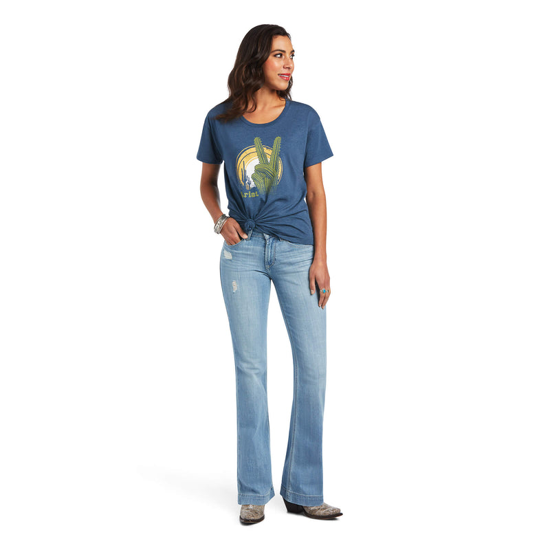 ARIAT Women's Cactus Peace T-Shirt 10040957