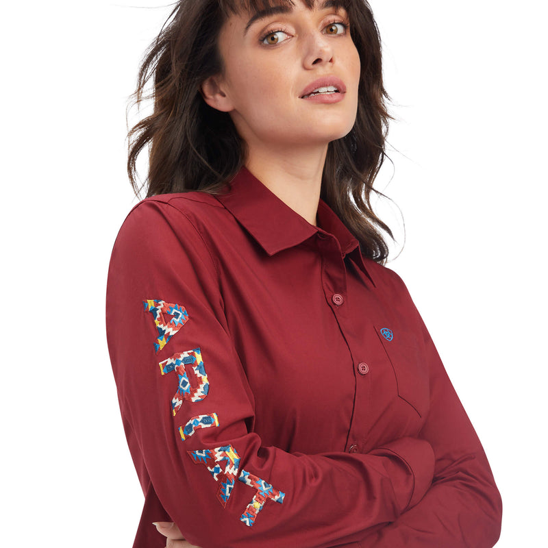 ARIAT Women's Team Kirby Stretch Shirt 10041434