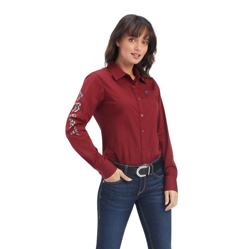 ARIAT Women's Team Kirby Stretch Shirt 10041434