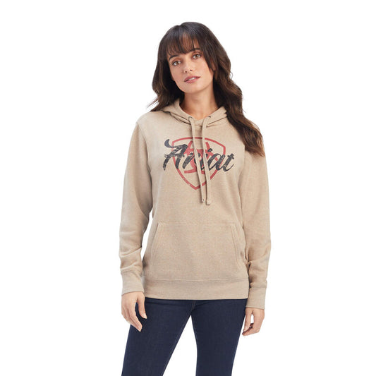 Sudadera con capucha ARIAT con el logotipo del escudo real para mujer 10041660 