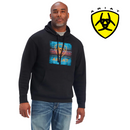 Sudadera con bloque de sarape para hombre de ARIAT 10041711 