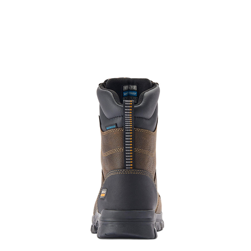 ARIAT Men's Treadfast 8 Inch Waterproof Steel Toe Work Boot 10042496