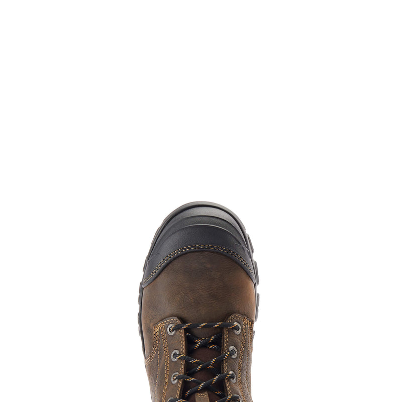 ARIAT Men's Treadfast 8 Inch Waterproof Steel Toe Work Boot 10042496